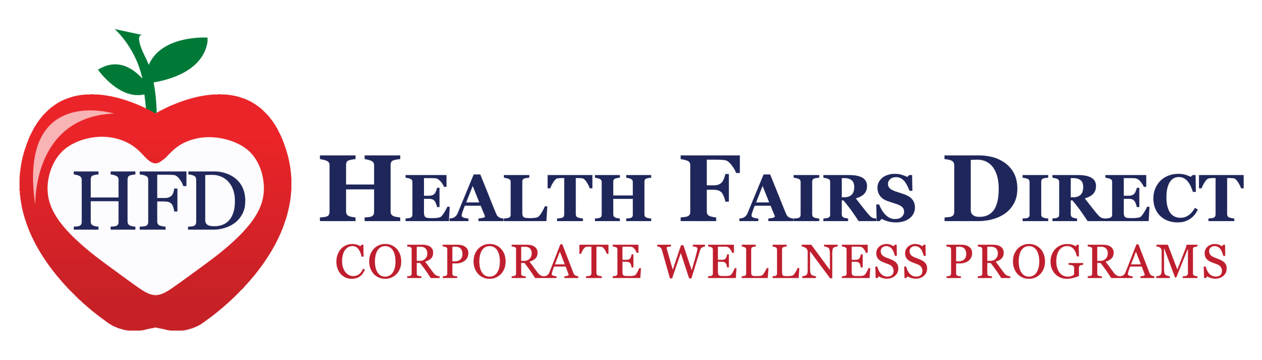 Health Fairs Direct official logo representing corporate wellness and employee health events across the United States